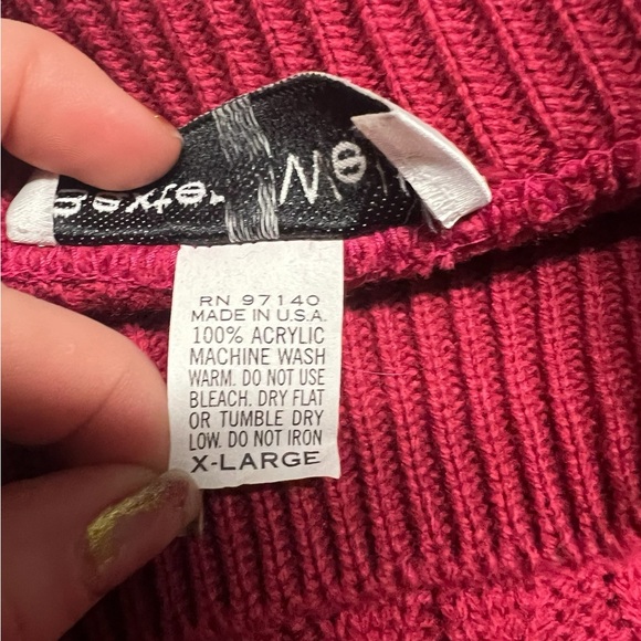 Baxter & Wells - Women’s Acrylic Cable Knit Sweater Sz. XL - Picture 6 of 7